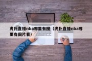 虎扑直播nba哪里有图（虎扑直播nba哪里有图片看）